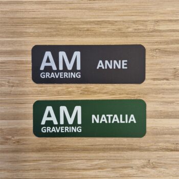 navneskilte farvet aluminium 2